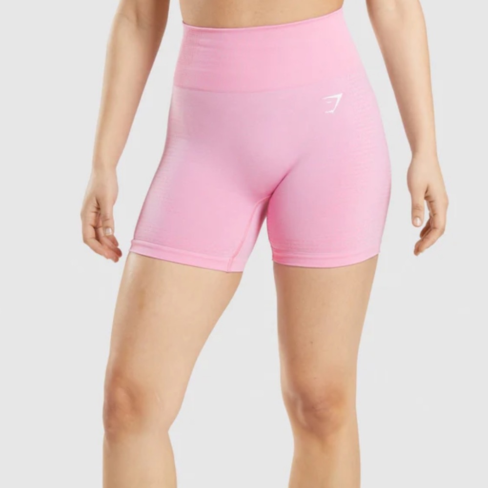 GYMSHARK | Vital Seamless Biker Short in Pink